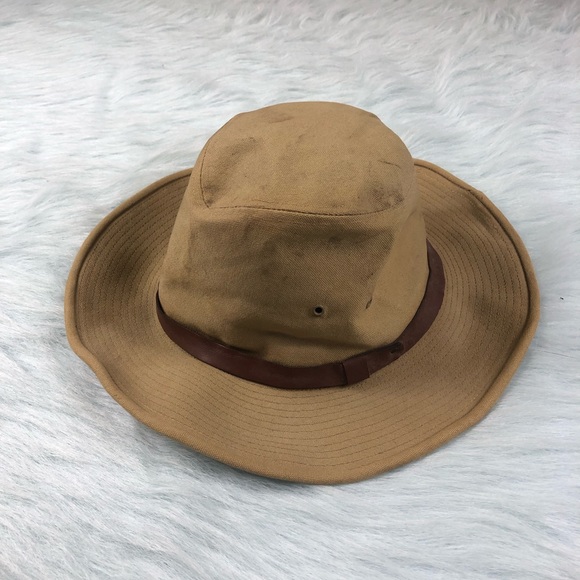 Vintage Banana Republic Safari Hat Usa 